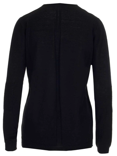 Shop Rick Owens Women's Black Wool Sweater