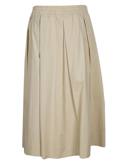 Shop Fay Women's Beige Cotton Skirt