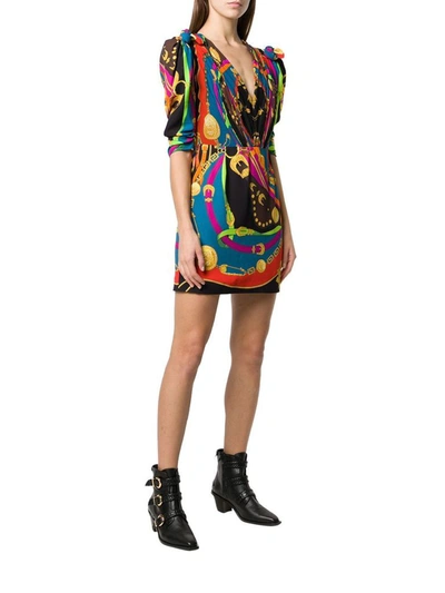 Shop Versace Women's Multicolor Viscose Dress