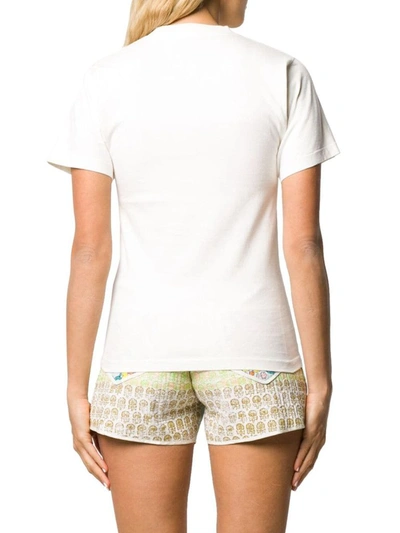 Shop Lanvin Women's White Cotton T-shirt