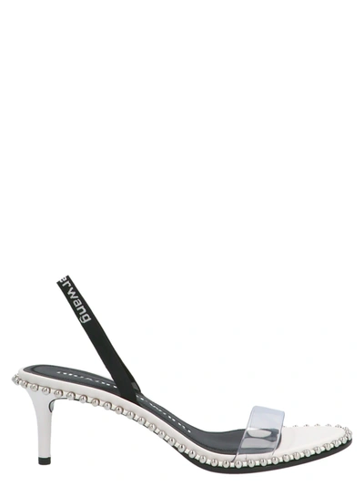 Shop Alexander Wang Noval Low Sandals In White