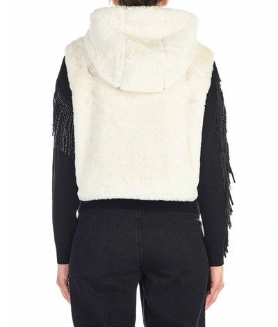 Shop Pinko Women's White Polyester Vest