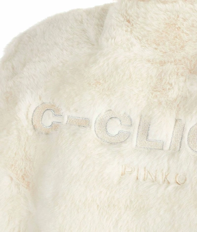 Shop Pinko Women's White Polyester Vest