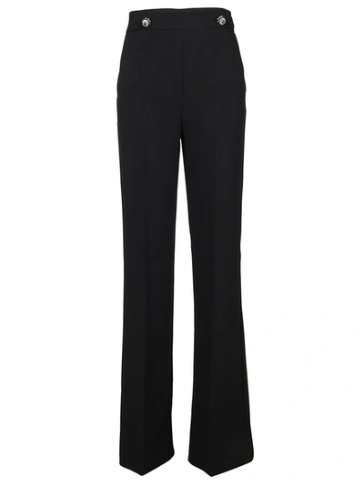 Shop Pinko Women's Black Polyester Pants