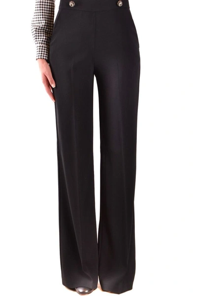 Shop Pinko Women's Black Polyester Pants