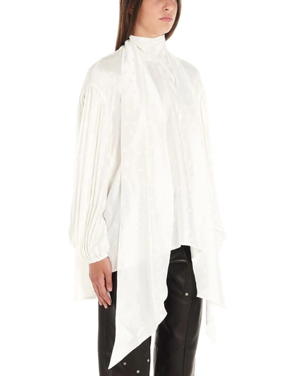 Shop Chloé Women's White Silk Blouse