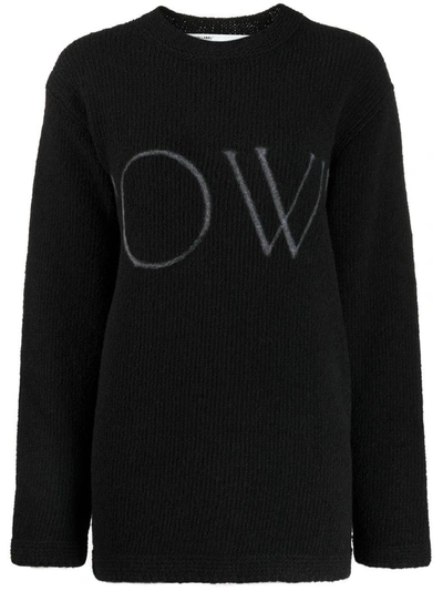 Shop Off-white Women's Black Polyester Sweater