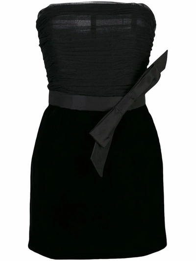 Shop Saint Laurent Women's Black Viscose Top