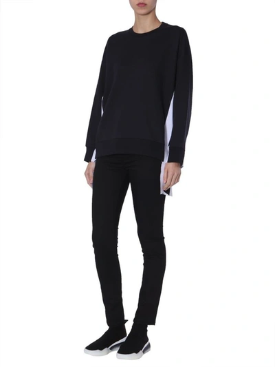 Shop Stella Mccartney Women's Black Cotton Sweatshirt