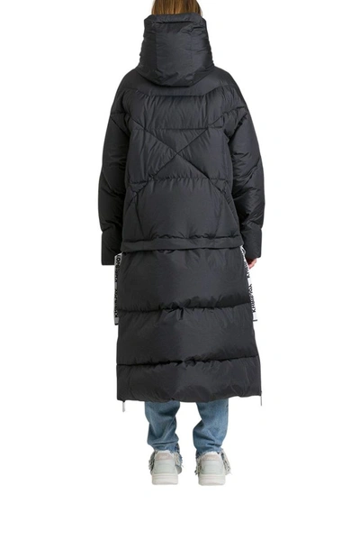 Shop Khrisjoy Women's Black Polyester Coat