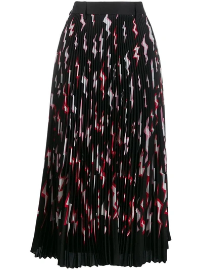 Shop Prada Women's Black Polyester Skirt