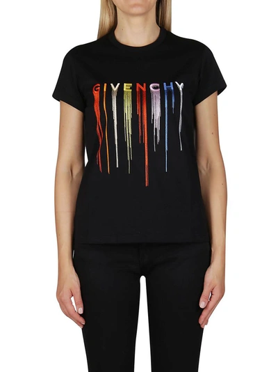 Shop Givenchy Women's Black Cotton T-shirt
