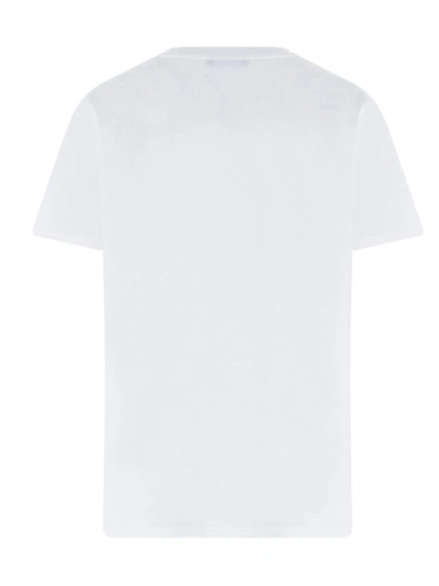 Shop Balmain Women's White T-shirt