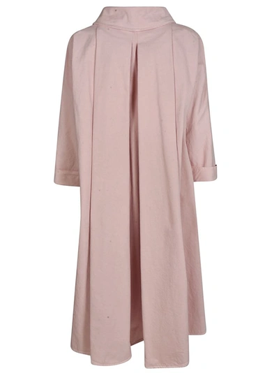 Shop Prada Women's Pink Cotton Coat
