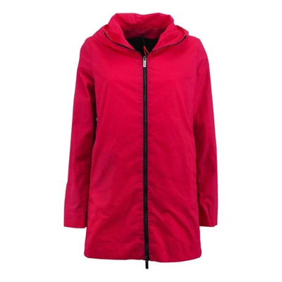 Shop Rrd Women's Red Polyamide Outerwear Jacket