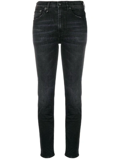 Shop R13 Women's Black Cotton Jeans