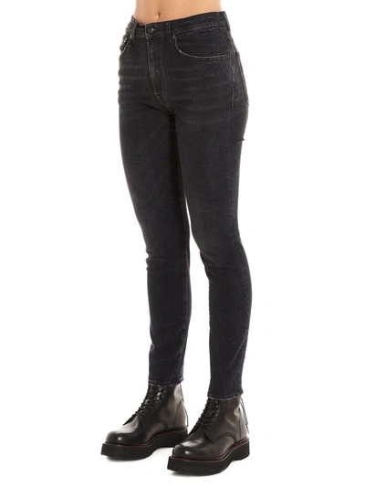 Shop R13 Women's Black Cotton Jeans