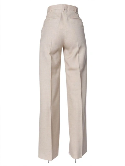 Shop Stella Mccartney Women's Beige Viscose Pants