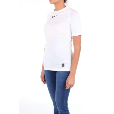 Shop Nike Women's White Cotton T-shirt