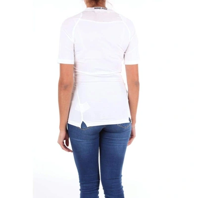 Shop Nike Women's White Cotton T-shirt