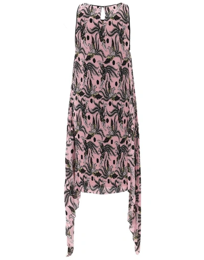 Shop Kenzo Women's Pink Polyester Dress