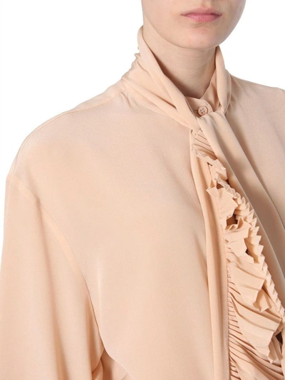 Shop Givenchy Women's Pink Silk Blouse