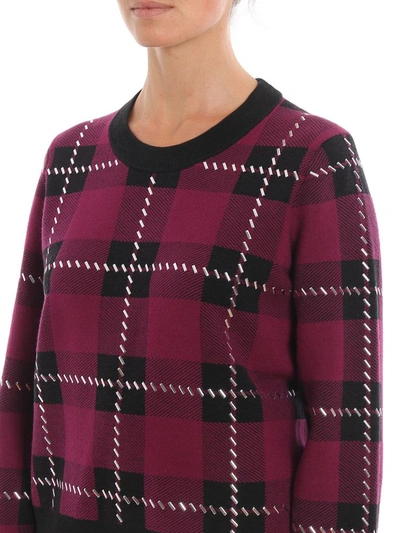 Shop Michael Kors Women's Purple Wool Sweater