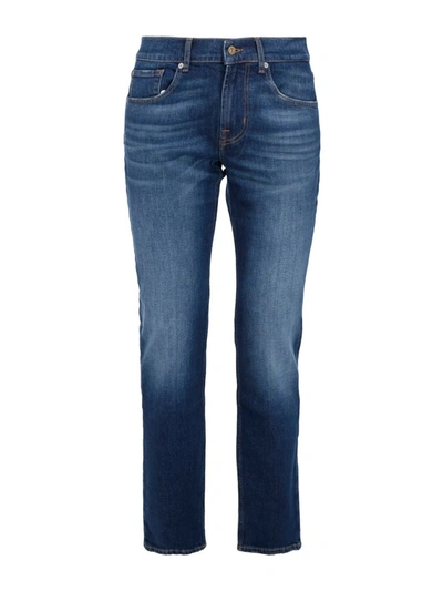 Shop 7 For All Mankind Crux Jeans In Blue