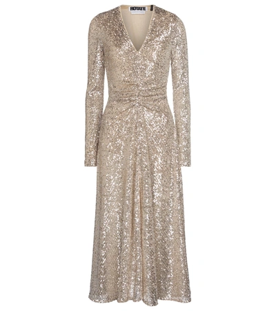 ROTATE BIRGER CHRISTENSEN SIERRA SEQUINED MAXI DRESS P00530976