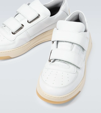 Krydret Vælg Genre Acne Studios White Velcro Perey Sneakers | ModeSens
