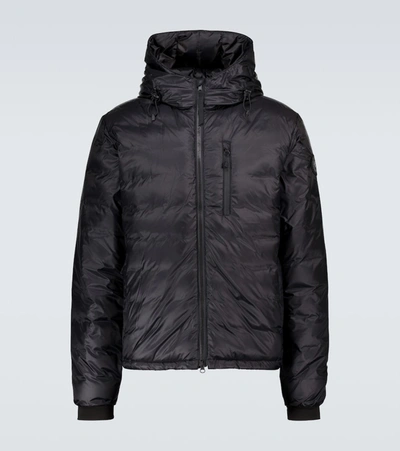 Shop Canada Goose Black Label Lodge Hoody Jacket