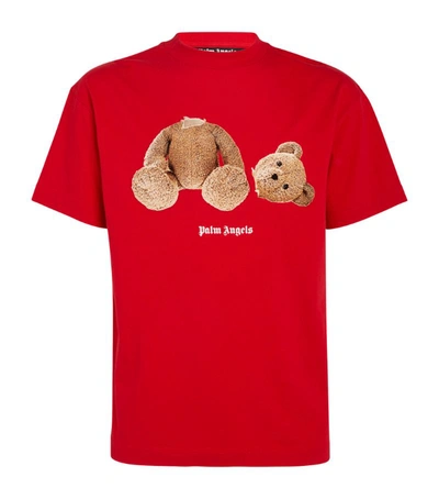 Shop Palm Angels Kill The Bear T-shirt