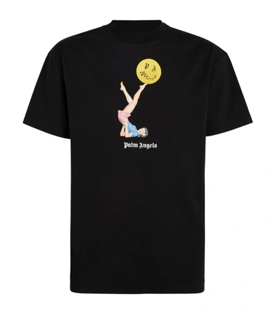 Shop Palm Angels Pin-up T-shirt