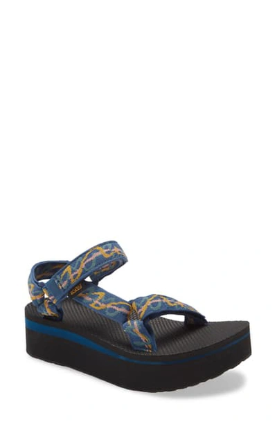 Shop Teva 'universal' Flatform Sandal In Ziggy Poseidon