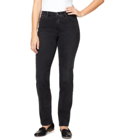 Shop Gloria Vanderbilt Women's Amanda Midrise Short Length Jeans In Wheaton