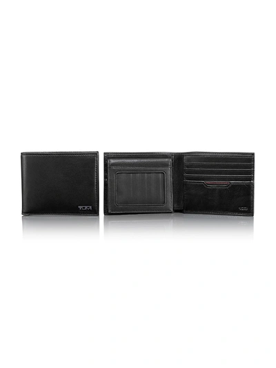 Shop Tumi Men's Delta Global Removable Passcase Wallet In Black