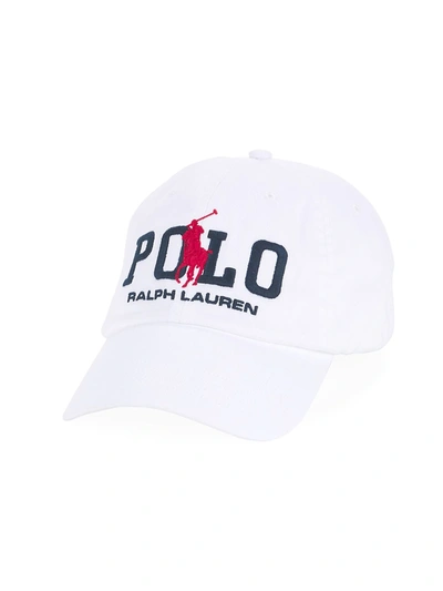 Shop Polo Ralph Lauren Men's New Bond Cotton Chino Baseball Cap In White