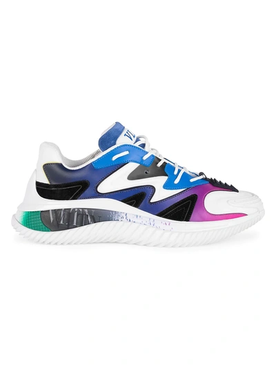 Shop Valentino Wade Runner Sneakers In White Multi