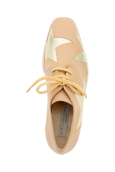 Shop Stella Mccartney Elyse Lace-up Shoes Star