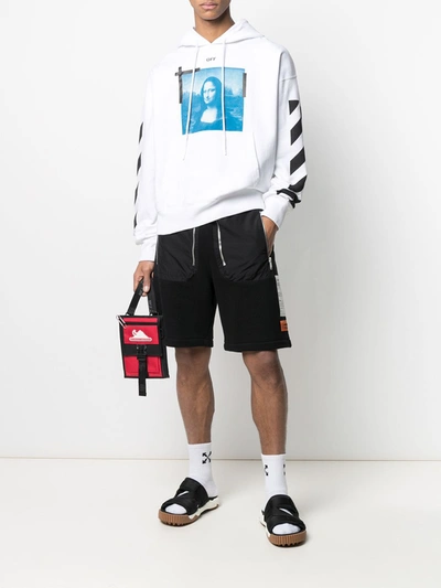 Shop Off-white Monalisa Oversized Hoodie In White