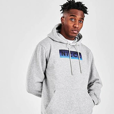 Shop Nicce Men's Atlo Hoodie In Grey/blue