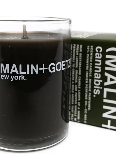 Shop Malin + Goetz Cannabis Votive Candle In Brown