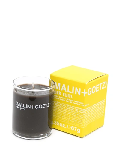 Shop Malin + Goetz Dark Rum Votive Candle In Brown