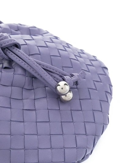 Shop Bottega Veneta The Bulb Mini Bag In Violet