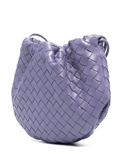 Shop Bottega Veneta The Bulb Mini Bag In Violet