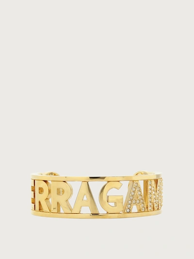Shop Ferragamo Bracelet In Gold