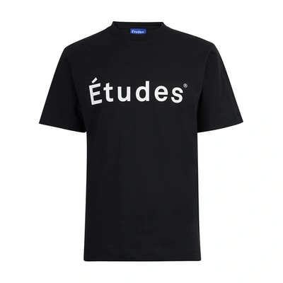 Shop Etudes Studio Wonder Études T-shirt In Black