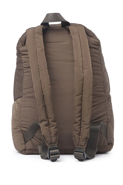 Shop Marc Jacobs Quilted Nylon School Backpack In Ash
