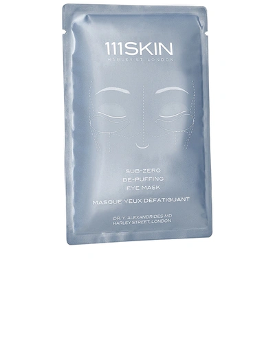Shop 111skin Sub Zero De-puffing Eye Mask 8 Pack In N,a