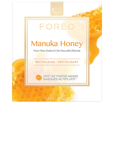 Shop Foreo Ufo Mask 6 Pack In Manuka Honey